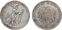 Deutsche Bundesschiessen Versilb. Br.-Medaille (bei Lauer) Deutsches Bundesschiessen Nürnberg 1897 (12.). -