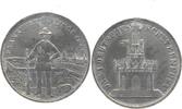 Deutsche Bundesschiessen Zinn-Medaille Deutsches Bundesschiessen Frankfurt 1862 (1.). -