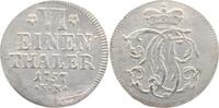 Trier-Erzbistum 1/6 Taler -Kriegsgeld- Johann Philipp von Walderdorff 1756-1768. -