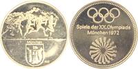 Olympiaden Medaille 1972 München min. Rf., UNC-