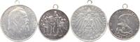 Bayern 'LOT: 3 Mark 1911 D Luitpold, Prinz und Regent. mit Trage&ouml;sen, sc... 42.73 &pound;  +  4.27 &pound; shipping