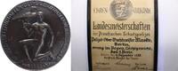 Brandenburg-Preussen Bronze-Gussmedaille 23.9.1923 Republik 1918-1947. EF