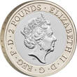 Great Britain 2 pounds 2021, BU, "75th Anniv. - Death of Herbert George Wells"