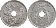 5 centimes Belgium 5 centimes 1931, UNC, King Albert I (1910 - 1934) /with a star/ -