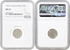 25 aurar Iceland 25 aurar 1933 N, NGC MS62, King Christian X (1922 - 1943) -
