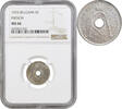 5 centimes Belgium 5 centimes 1925 French, NGC MS66, King Albert I (1910 - 1934) Top Pop -