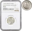 1 mark Germany 1 mark 1925 D, NGC MS62, Weimar Republic (Mark) (1919 - 1925) -