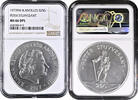 25 gulden Netherlands Antilles 25 gulden 1977, NGC MS66 DPL, Peter Stuyvesant -