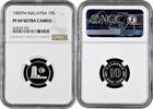 10 sen Malaysia 10 sen 1980 FM, NGC PF69 UC, Federation of Malaysia (1967 - 2023) -