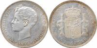 5 pesetas Spain 5 pesetas 1899 SGV, UNC, King Alfonso XIII (1886 - 1931) -