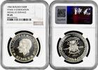 500 francs Burundi 500 francs 1966, NGC PL65, Coronation of Ntare V -
