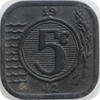 5 cents Netherlands 5 cents 1942, AU, Queen Wilhelmina (1890 - 1948) -