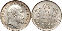 1/4 rupee India - British 1/4 rupee 1905, UNC, King Edward VII (1902 - 1910) -