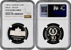 10 mark Germany - GDR 10 mark 1987, NGC PF67 UC, Berlin, Theater silver coin -