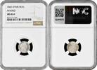 1 real Spain 1 real 1860, NGC MS65+ MADRID, Queen Isabel II (1847 - 1864) silver coin -