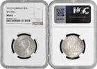 2 mark Bavaria 2 mark 1912 D, NGC MS62, King Otto I (1886 - 1913) silver coin -