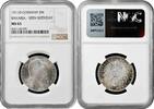 2 mark Bavaria 2 mark 1911 D, NGC MS65, 90th Anniv. - Birth of Prince Regent Luitpold -