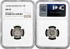 10 rappen Switzerland 10 rappen 1873 B, NGC MS65, Confoederatio Helvetica (1850 - 1916) -