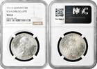 3 mark Schaumburg-Lippe 3 mark 1911 A, NGC MS63, Prince Albrecht Georg (1893 - 1911) -