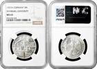 3 reichsmark Weimar Republic 3 reichsmark 1927 A, NGC MS65, Philipp University in Marburg -