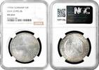 5 reichsmark Weimar Republic 5 reichsmark 1930 A, NGC MS65+, Flight of the Graf Zeppelin -