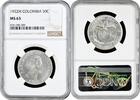  50 centavos 1932 M Colombia 50 centavos 1932 M, NGC MS63, 'República de... 111.84 £  +  17.34 £ shipping