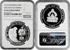  100 lempiras 1992 Honduras 100 lempiras 1992, NGC PF69 UC, 'Discovery o... 449.95 £  +  shipping