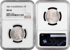 NORTH & CENRAL AMERICA 2 reales 1861 R Guatemala 2 reales 1861 R, NGC MS... 591.59 &pound;  +  17.77 &pound; shipping