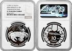 EUROPE 10 hryven Ukraine 10 hryven 2000, NGC PF70 UC, 'Flora and Fauna -... 574.66 &pound;  +  17.77 &pound; shipping