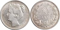 25 cents Netherlands 25 cents 1901, AU, Queen Wilhelmina (1890 - 1948) -