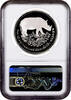 50 baht Thailand 50 baht 1974, NGC PF68 UC, Environmental Protection - Sumatran rhinoceros -