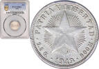 10 centavos Cuba 10 centavos 1949, PCGS MS63, Republic of Cuba (1915 - 1961) -