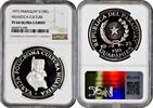 150 guaranies Paraguay 150 guaranies 1973, NGC PF64 UC, Cultures of Mesoamerica - Huasteca -
