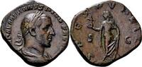 Roman Imperial Aemilian sestertius 253 AD. Gutes sehr schön