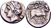 Ancient Greek didrachm or nomos Circa 275-250 BC. Campania, Neapolis Gut... 866.95 £ free shipping