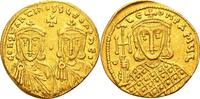 Byzantine Empire Constantine V Copronymus solidus ca. 751-757 AD Vorzüglich