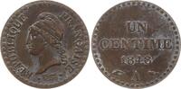 Frankreich, 2. Republik 1 Centime Paris -