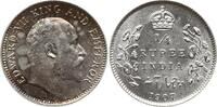Indien 1/4 Rupie Edward VII., 1901 - 1910 -