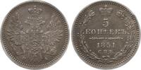 Russland 5 Kopeken Nikolaus I., 1825 - 1855, St. Petersburg -