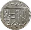 Salzburg, Erzbistum Einseitiger Pfennig Andreas Jakob von Dietrichstein, 1747 - 1753 -