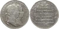 RDR, Haus Habsburg Silberabschlag vom Doppeldukatenstempel Joseph II., 1765 - 1790, a.d. Huldigung von Galizien und Lodomerien -