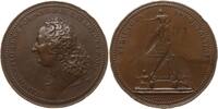 Frankreich, Königreich, Lothringen, Stadt Nancy Bronzemedaille v. Anna Maria de Saint-Urbain, auf die Errichtung des Denkmals für Louis XV. -