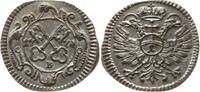 Regensburg, Stadt 1 Kreuzer Prachtexemplar, im Stempel aus 1754 umgeschnitten -