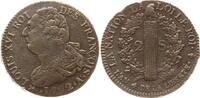 Frankreich, Constitution 2 Sols Louis XVI., 1774 - 1793, Paris -
