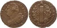 Frankreich, Constitution 2 Sols Louis XVI., 1774 - 1793, Paris -
