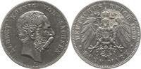 Deutsches Kaiserreich, Königreich Sachsen 5 Mark Albert, 1873 - 1902 -