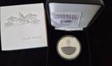 2012 Fiji 1 Dollars 20g Topaz White pp + ETUI + BOX + Zertifkat