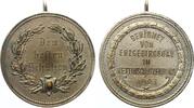 Medaille versilbert Erzgebirgsgau im Wettinschützenbund Schützenmedaille -