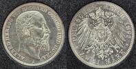2 Mark Sachsen Coburg Gotha 1895 Alfred Jaeger 145 -