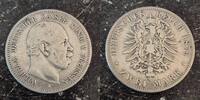  1876 A 2 Mark Preussen Wilhelm I fast ss 17.33 £  +  6.33 £ shipping